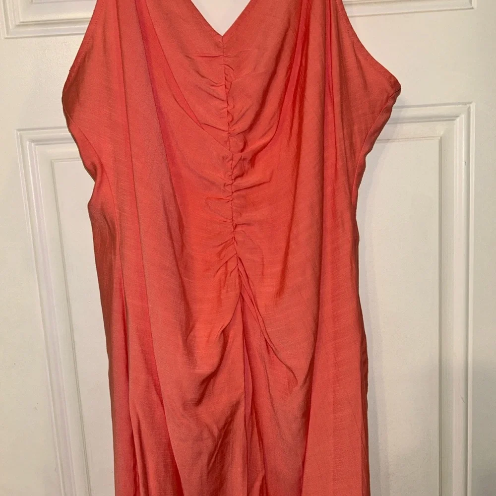 Nine West Vibrant Coral Dress - Picture 2 of 12